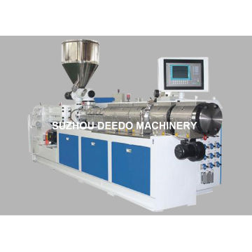 Plastic Twin Extruder Machine for PVC Pipe, PVC Profile Product